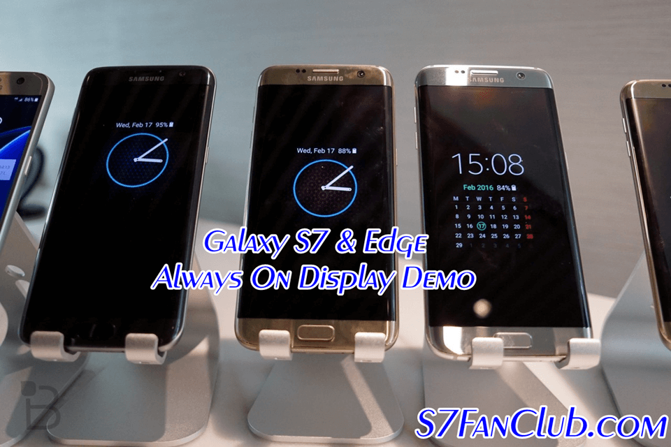 Always On Display & Notifications For Galaxy S7 & Edge Work With Samsung Default System Apps | Samsung-Galaxy-S7-and-S7-Edge-7-1280x853