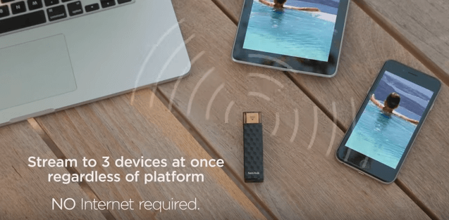 Best Wireless Storage For Samsung Galaxy S10 / S10+ | sandisk-wireless-connect-stick-flash-drive-with-otg