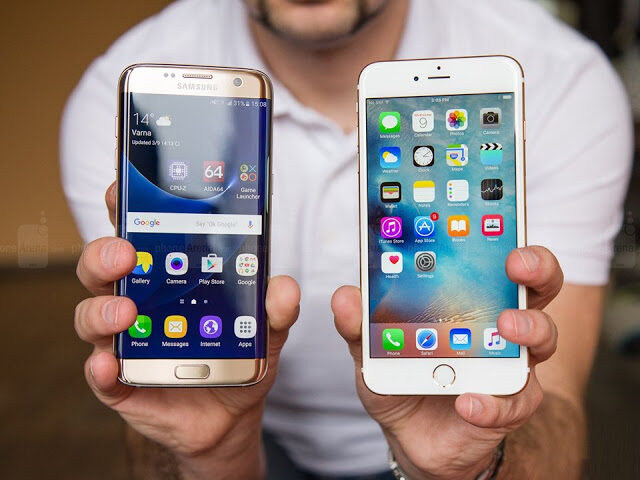 iPhone 6S vs Samsung Galaxy S7 Edge: Which One Is Better? | Samsung-Galaxy-S7-edge-vs-Apple-iPhone-6s-Plus-1252114