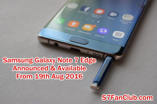 Samsung Announced Galaxy Note 7 Pricing & Availability in USA | galaxy-note-7-edge-6084750