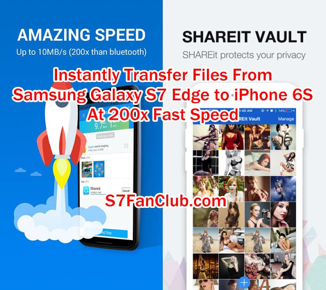 Share Files From Galaxy S7 Edge To iPhone 6S At 200x Fast Speed | instantly-transfer-files-samsung-galaxy-s7-edge-iphone-ipad-fast-speed-1663987