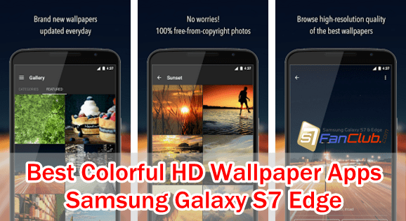 Top 5 Best Galaxy S10 Colorful HD Wallpaper Apps | top-5-best-colorful-hd-wallpaper-apps-samsung-galaxy-s7-edge
