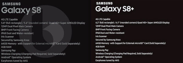 Samsung Galaxy S8 Sign-Up Page, Nearly Complete Specification List Leak | samsung-galaxy-s8-s8-plus-specs-signup-8137837