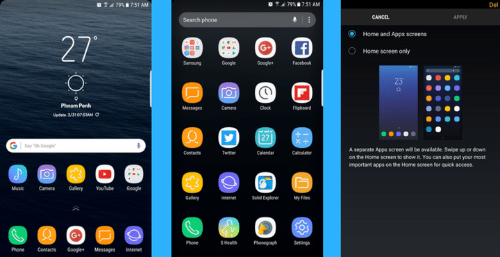 Download Samsung Galaxy S8 Plus Launcher APK & Install on S7 / Edge | download-samsung-galaxy-s8-launcher-apk