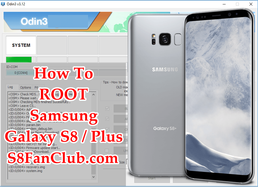 How to Root Galaxy S8 / S8 Plus All Models SM-G950/955(F,U,N,W)? | root-galaxy-s8-plus-cf-auto-root-guide