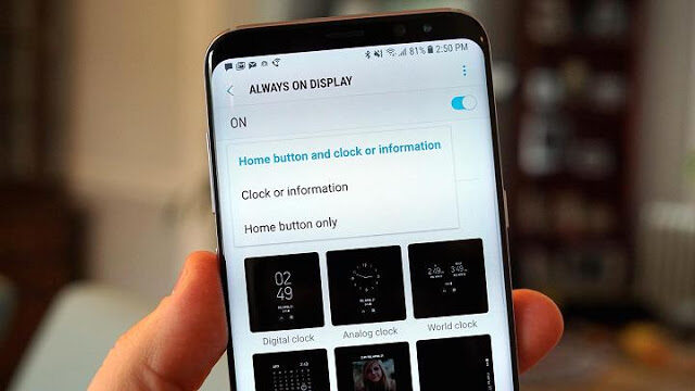 How To Customize Galaxy S7 / S8 Plus Always On Display (AOD)? | image003-8113848