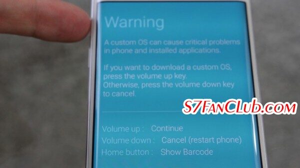 How To Root Galaxy S7 Edge SM-G935F With CF-Auto-Root? | 11-Tap-Volume-Up-670x376-4046675