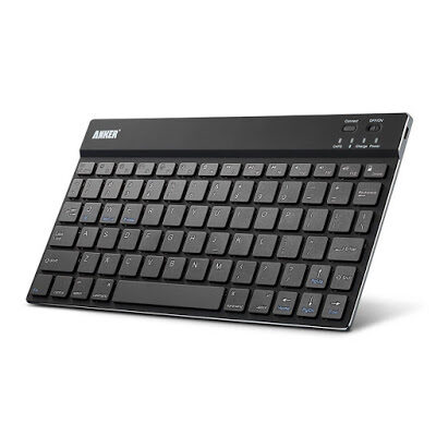 8 Best Wireless Samsung Galaxy S10 Bluetooth Keyboards | Anker2BHB0052BBuilt-in2BLithium2BBattery2BAluminum2BBluetooth2BKeyboard-7700787