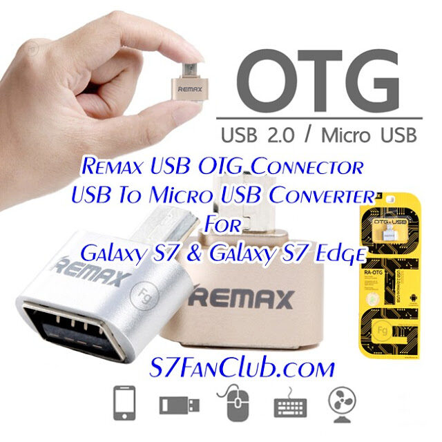 Connect Any USB Device With Galaxy S7 Via Remax OTG Connector | remax-otg-adapter-samsung-galaxy-s7-galaxy-s7-edge-8261499