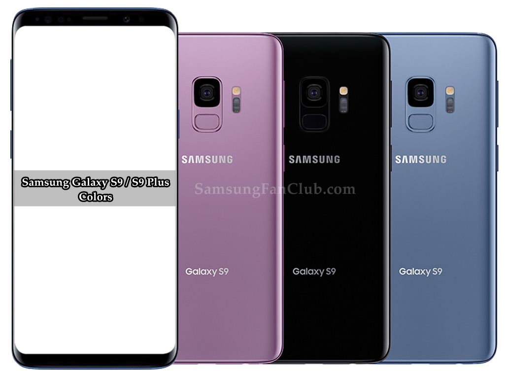 Samsung Galaxy S9 - S9 Plus Color Comparison - Which Color To Buy? | samsung-galaxy-s9-family-colors