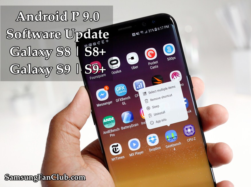 When Android P 9.0 Update will be released for Samsung Galaxy S8+ | S9+? | android-p-9-software-update-samsung-galaxy-s8-plus-s9-plus