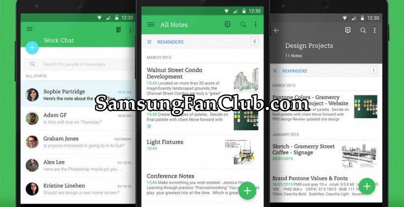 Evernote Planner & Memos App for Samsung Galaxy S7, S8, S9, Note 9, S10 | evernote-samsung-galaxy-s7-s8-s9-note9-note8-s10