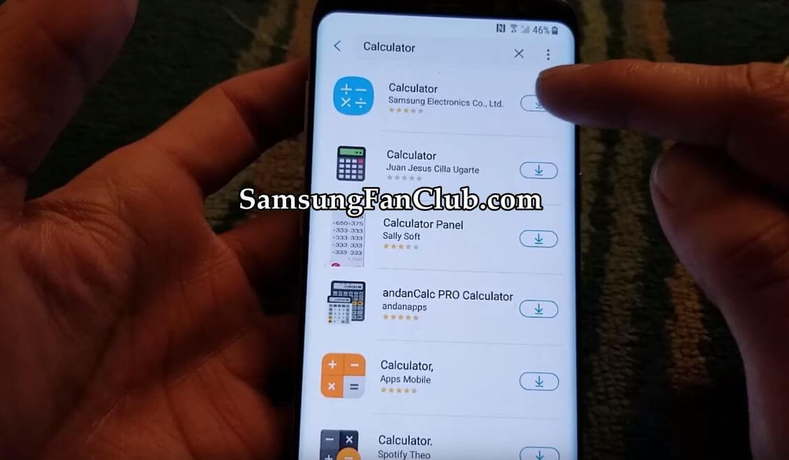 How to Remove FRP Lock or Google Account from Galaxy S8, S8 Plus with Android 7.0? | galaxy-apps-calculator-install-frp-lock-google-account-remove-galaxy-s8-s8-plus-nougat-android
