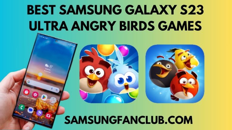 Top 5 Best Angry Birds Games Samsung Mobile S23 S24 Ultra